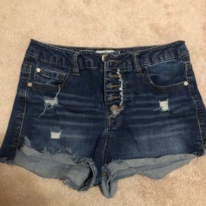 jean shorts